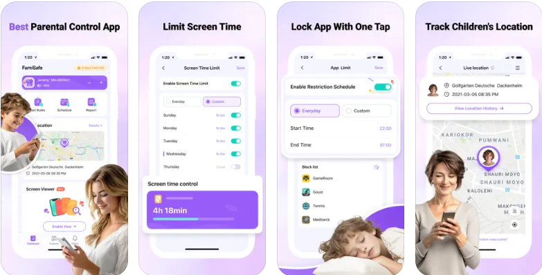 famisafe parental control app
